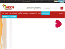 Tablet Screenshot of e-medical-shopping.com